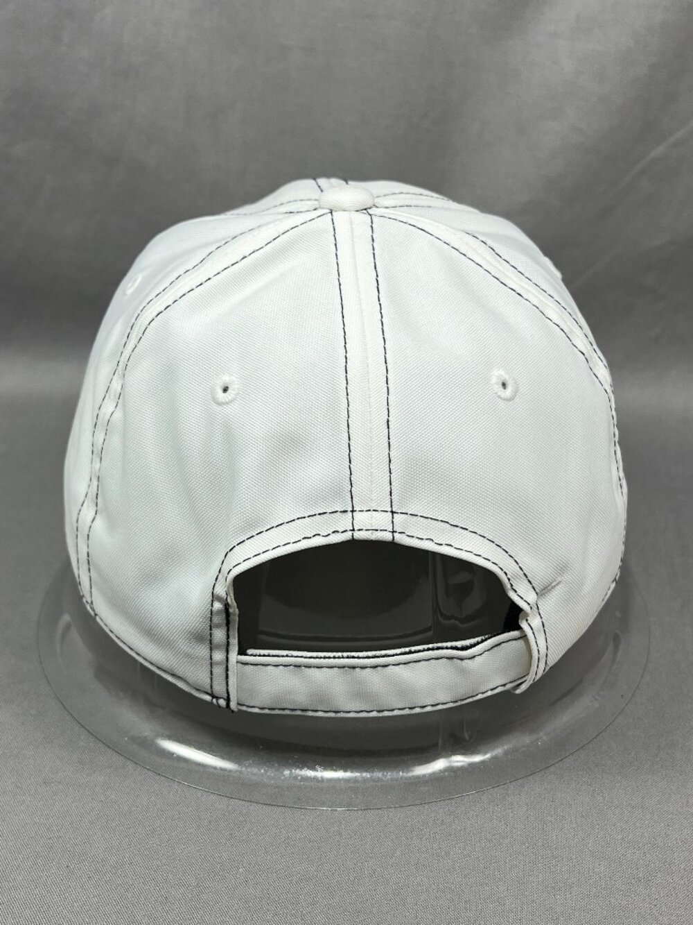 Nike Heritage86 Dri Fit Strapback Hat White Adjustable Swoosh Outdoor Golf Mens - Picture 3 of 15